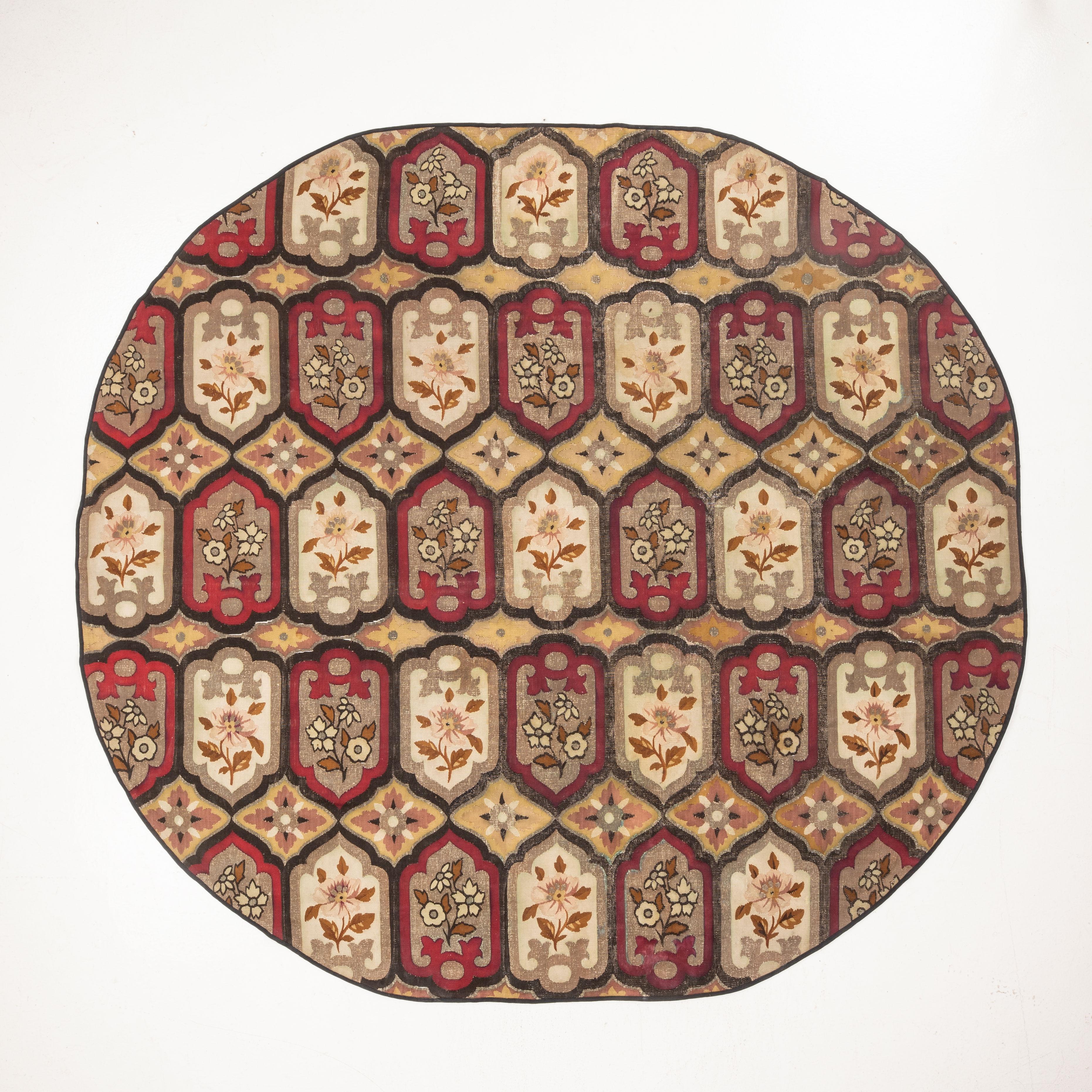 Antique Fragment of  a French Tapestry,  Early 19th.C, France For Sale 2