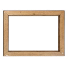 Antique Frame Lacquered in Imitation Marble