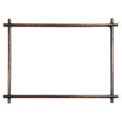 Antique Frame with Round Edges and Lions Heads