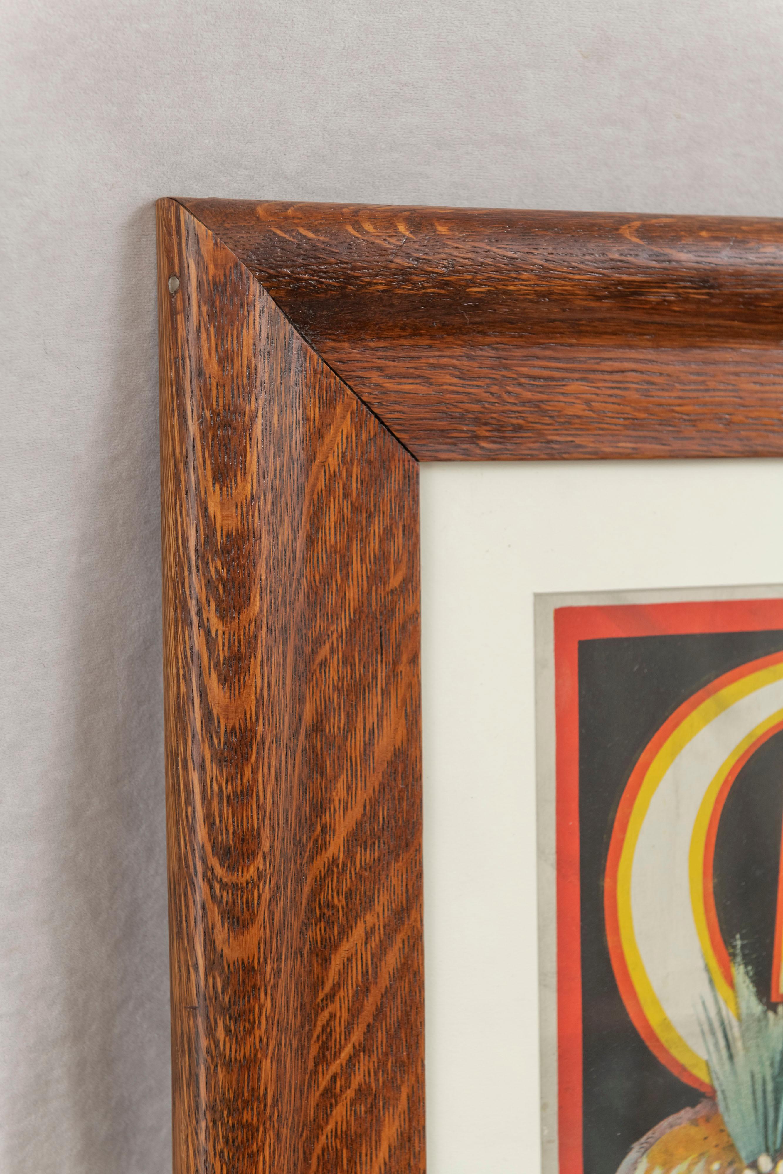 Other Antique Framed Chromolithograph 