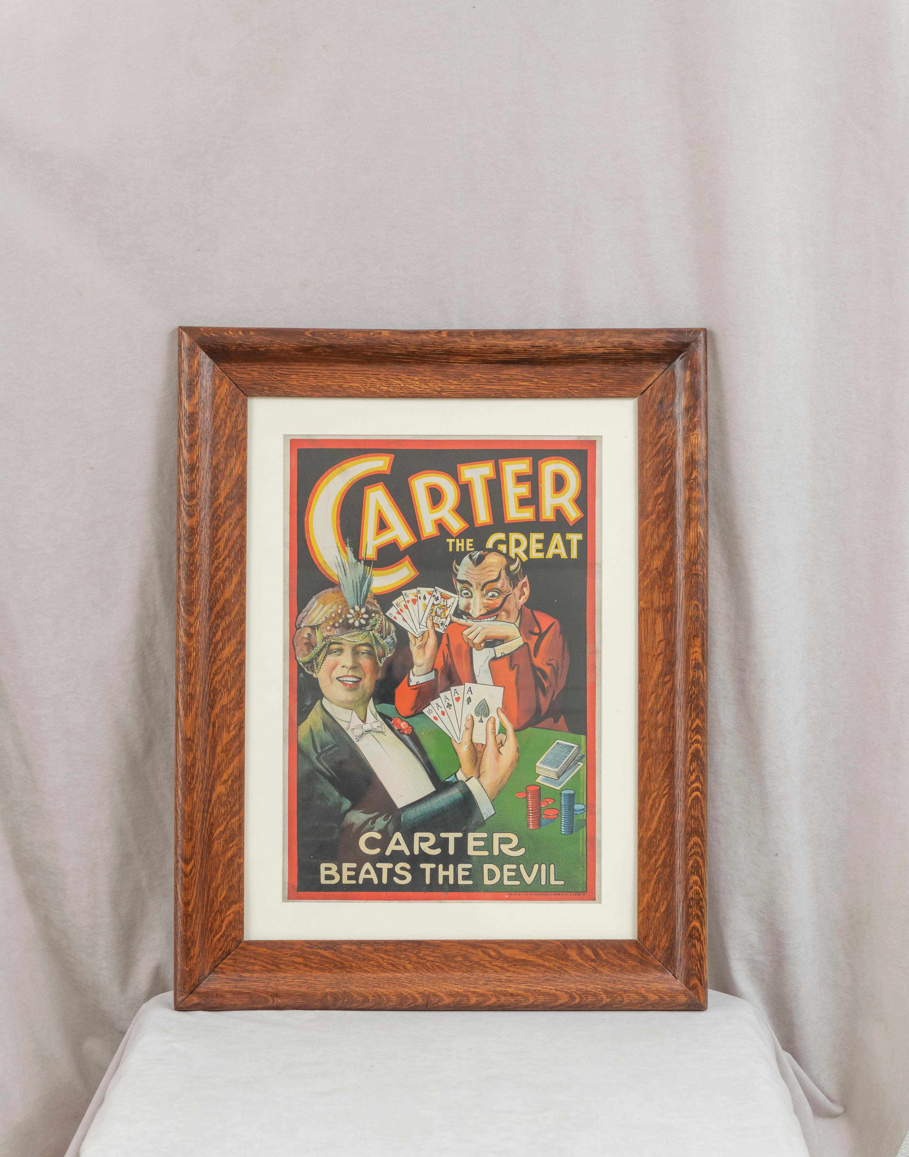 Hand-Crafted Antique Framed Chromolithograph 