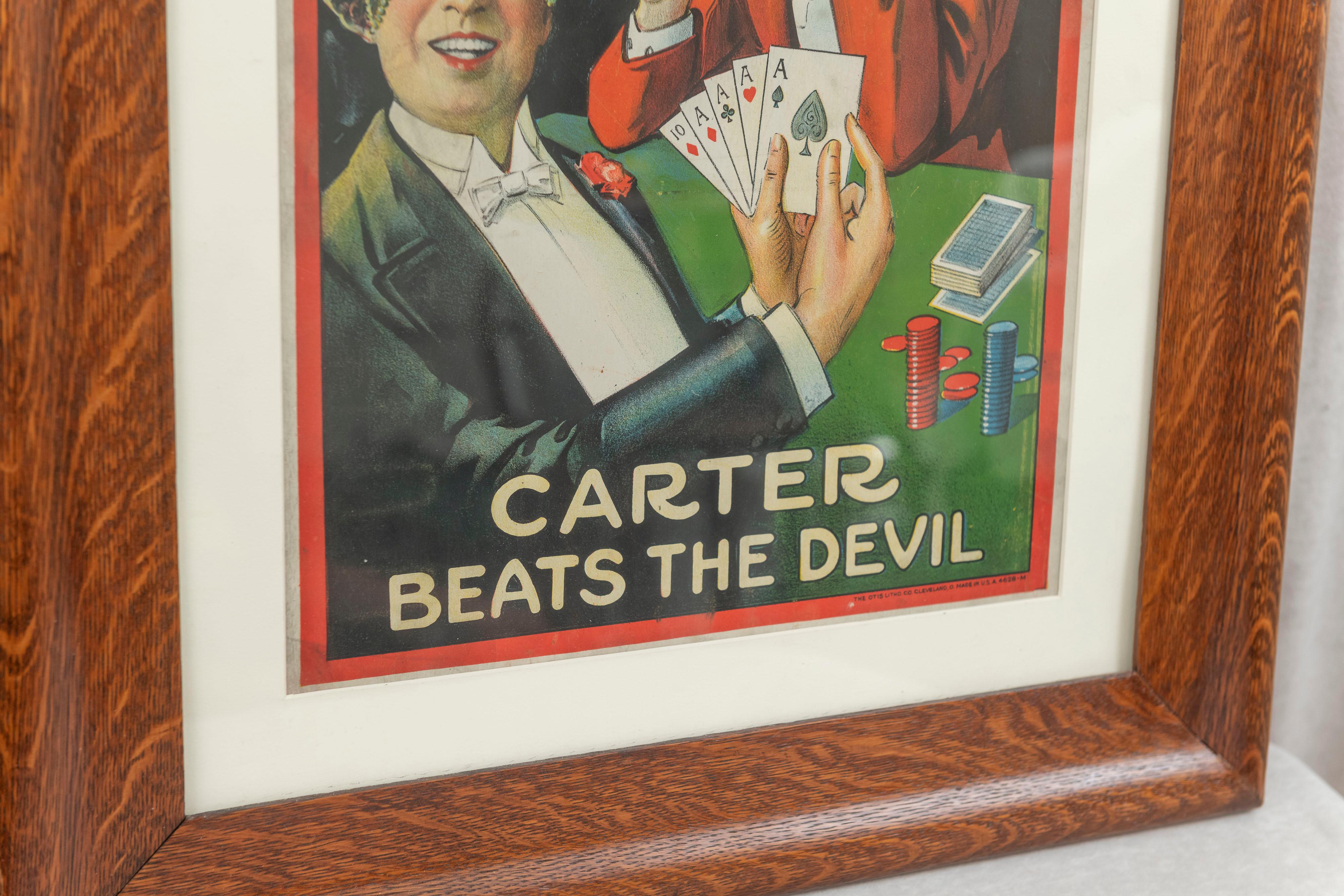 Antique Framed Chromolithograph 