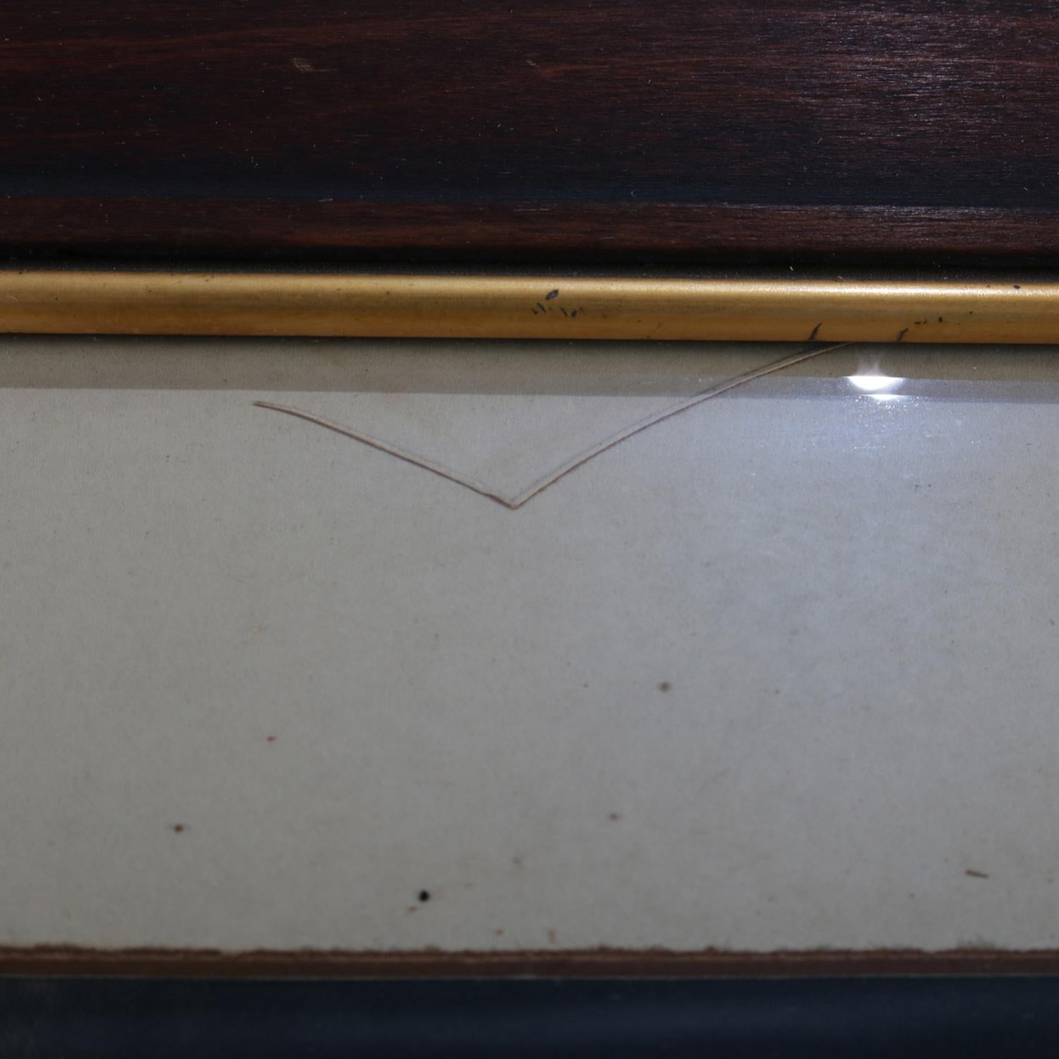Antique Framed Edward Savage Print 