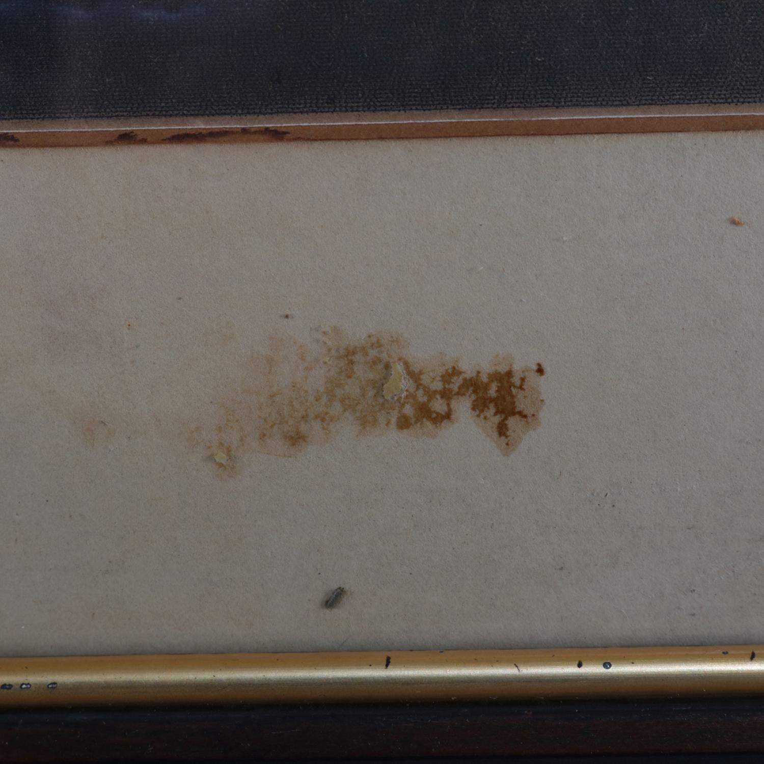 Antique Framed Edward Savage Print 