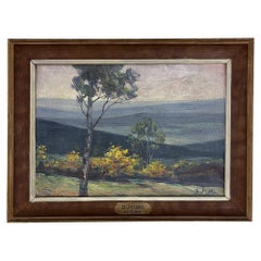 Antique Framed Oil Painting on Board by Dieudonné Jacobs