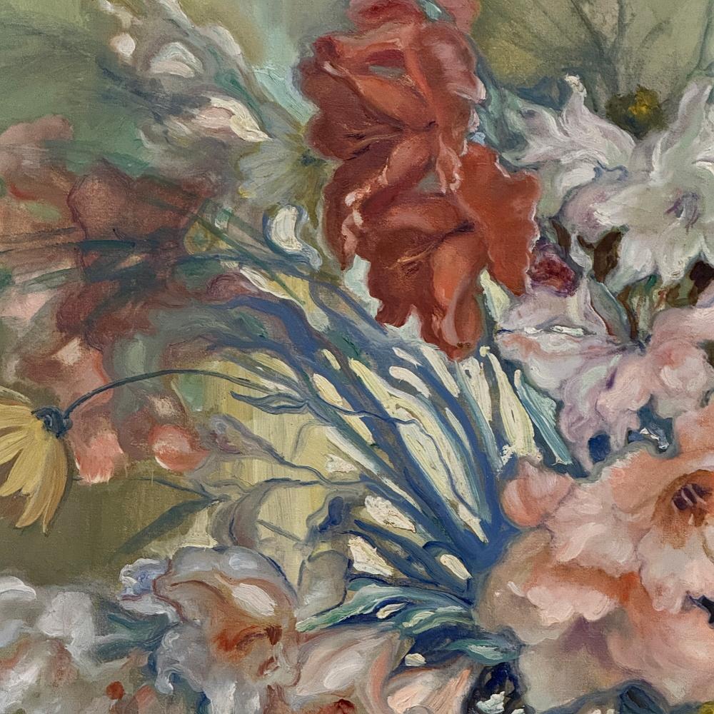 Antikes gerahmtes Ölgemälde auf Leinwand von Euphrasia Loutchinsky (1887-1974) im Angebot 4