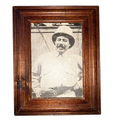 Antique Framed Photograph of Pancho Villa – Mexican Revolution - Mexico