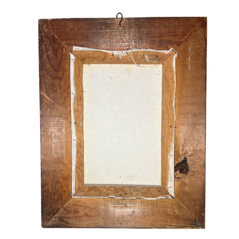 Spanish Colonial Antique Framed Photograph of Pancho Villa – Mexican Revolution - Mexico For Sale