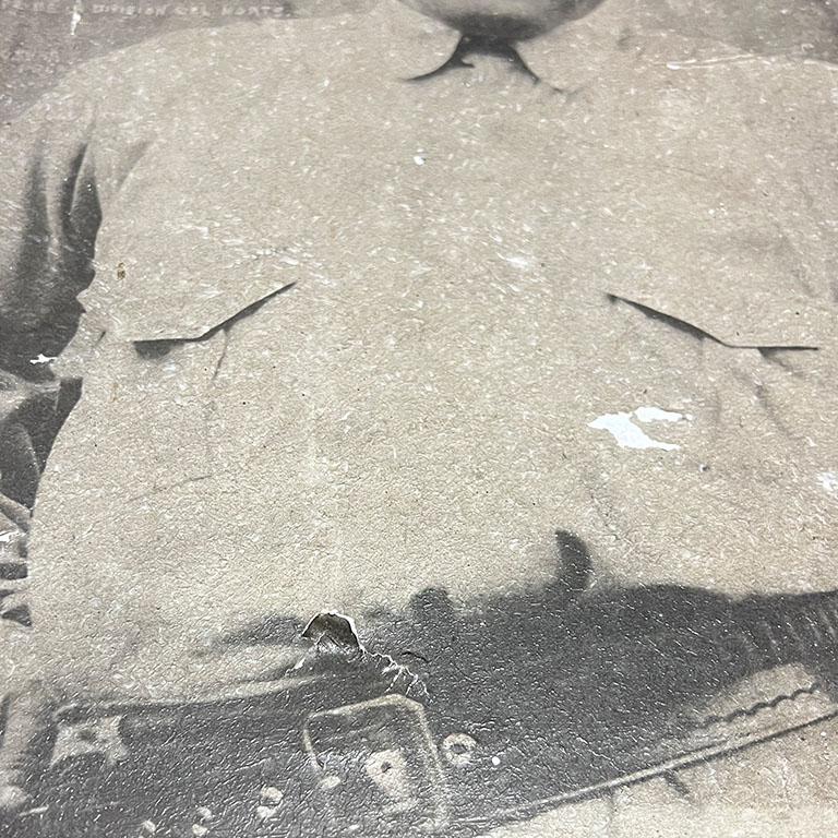 Antique Framed Photograph of Pancho Villa – Mexican Revolution - Mexico For Sale 1