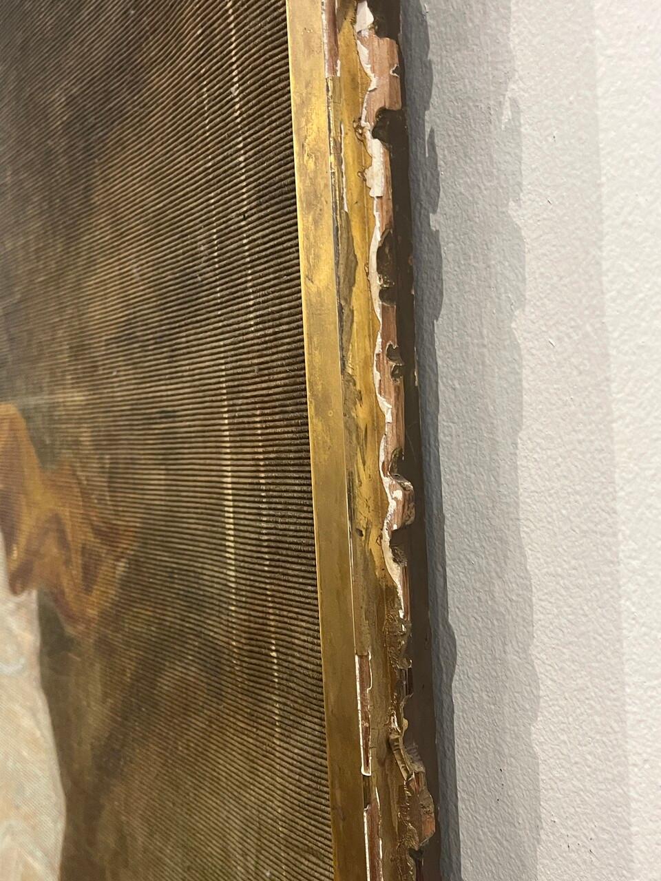 Antique Framed Oil Painting 