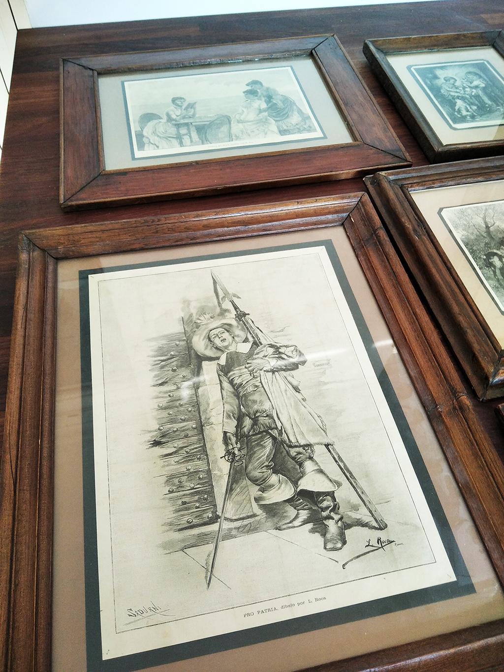 Bois Gravures, loft de six lithographies pour le magazine Ilustracion Artistica en 1885 en vente