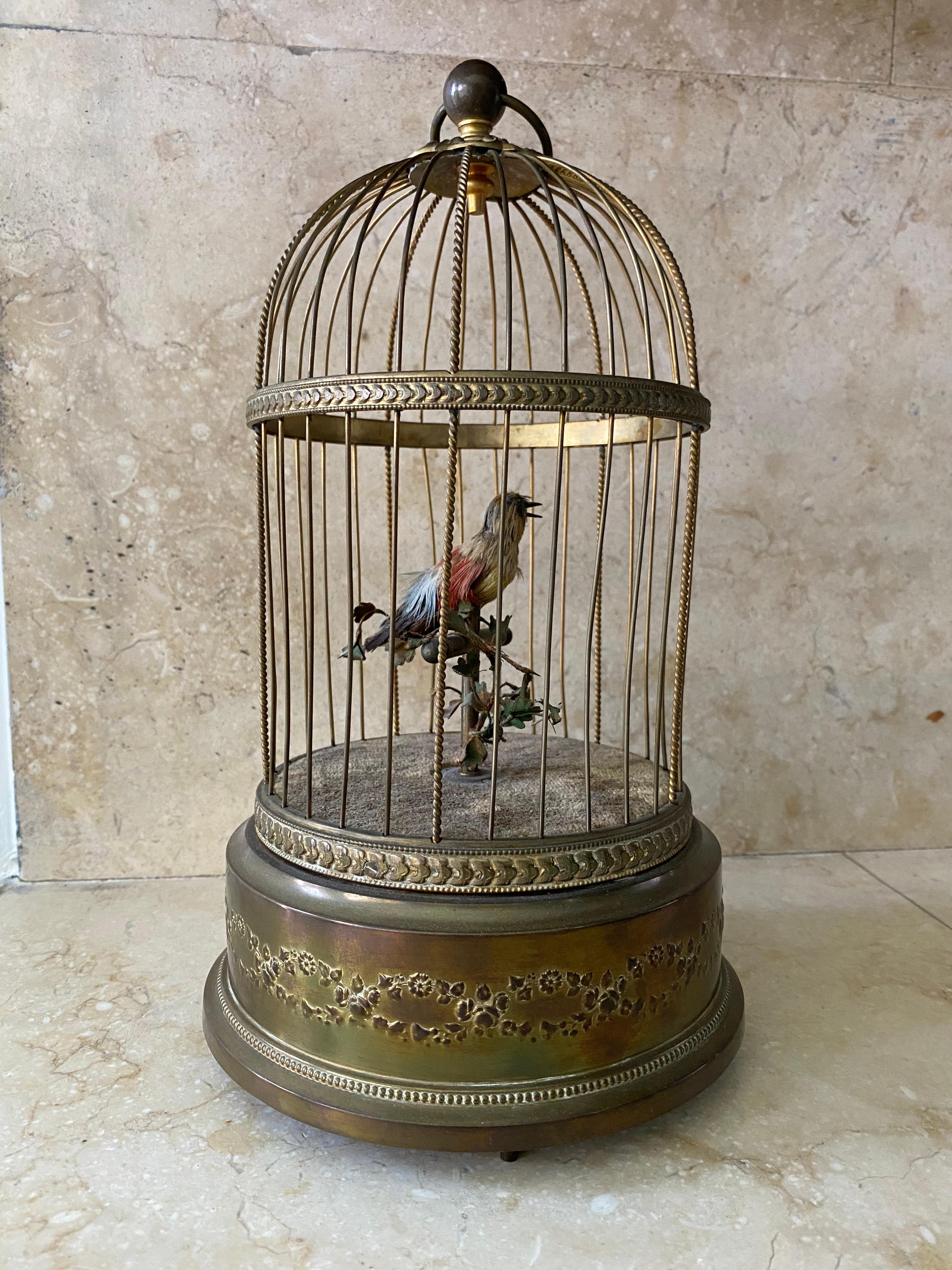 antique french birdcage