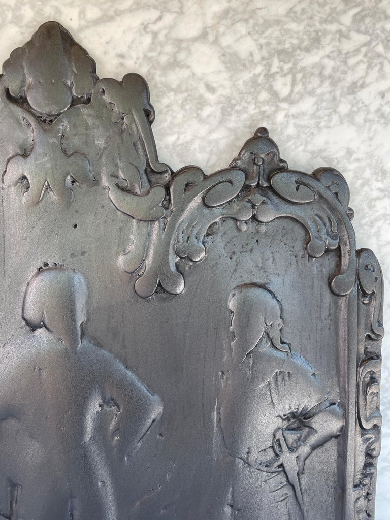 Antique France Cast Iron Fireback For Sale at 1stDibs antique cast