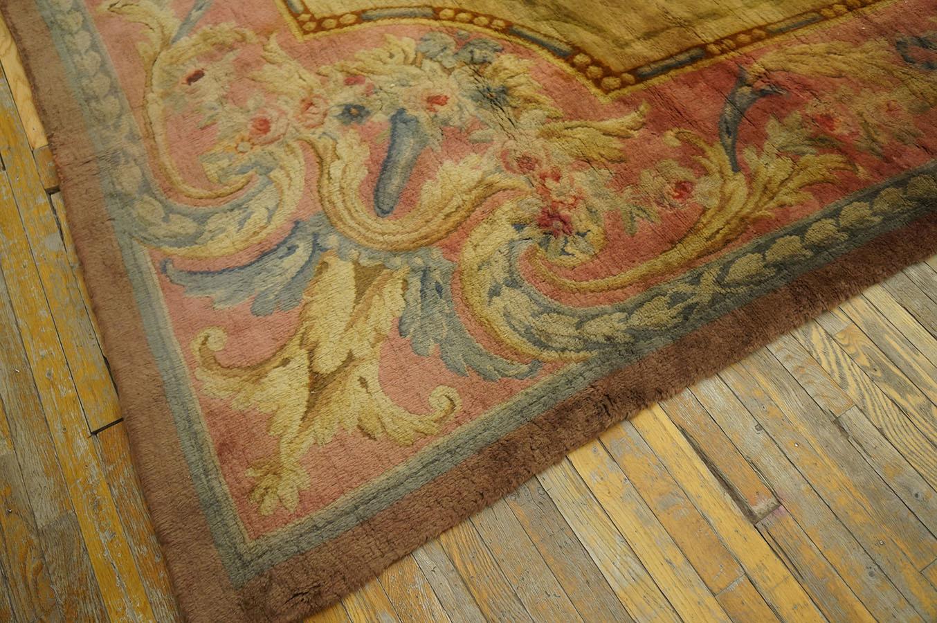 Französischer Savonnerie-Teppich des späten 19. Jahrhunderts (12' 3'' x 21' 375 x 640 cm) im Angebot 1