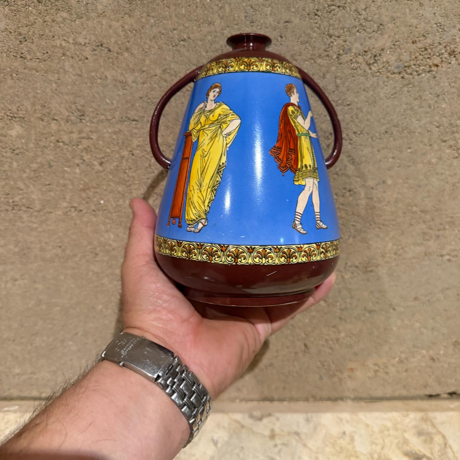 Antico vaso in ceramica d'arte Frank Beardmore & Co Fenton in vendita 4