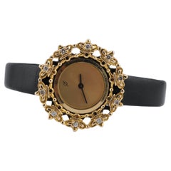 Montre ancienne pour dame en or jaune 14 carats de la Franklin Mint - The House of Antiques