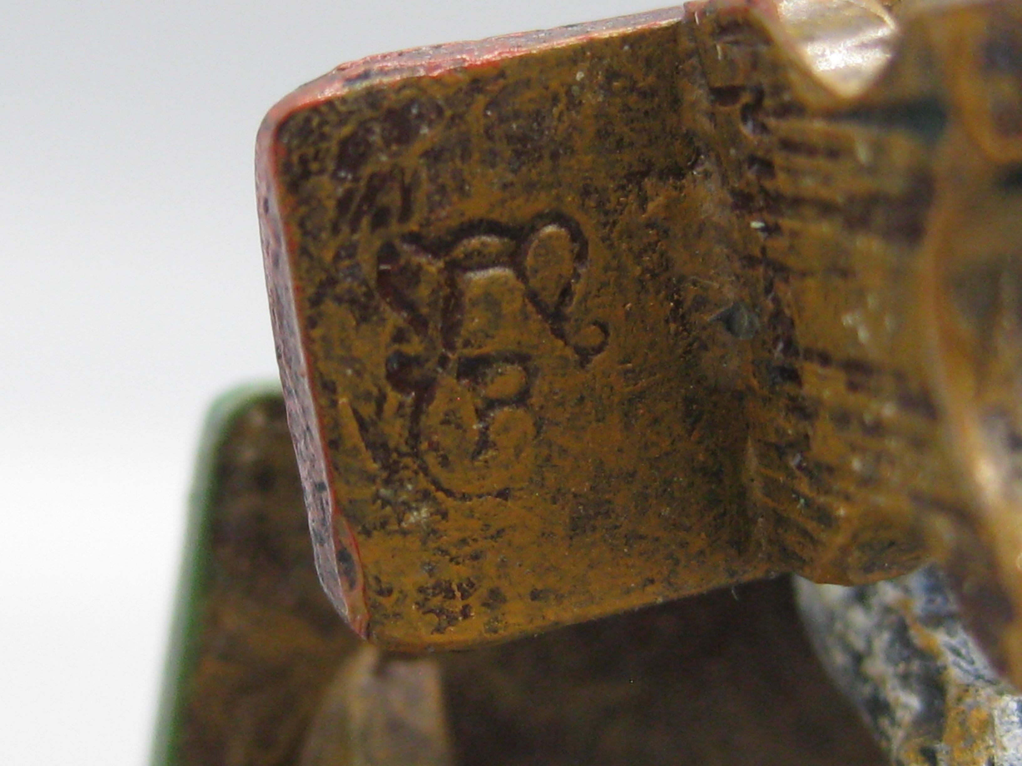Antique Franz Bergman Austrian Vienna Bronze Cold Paint Cat and Dog Bar Scene 6