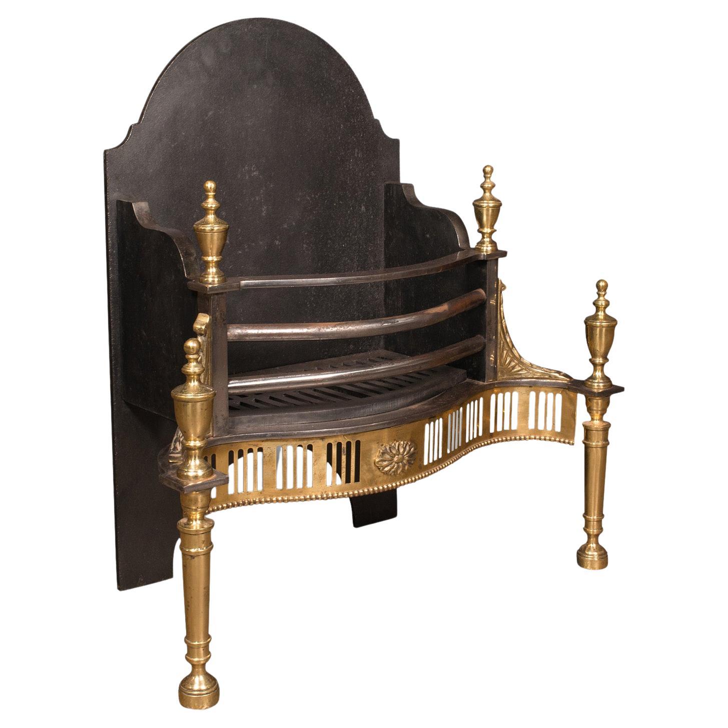 1970s FreeStanding Preway Kiva Orange Freestanding Fireplace at