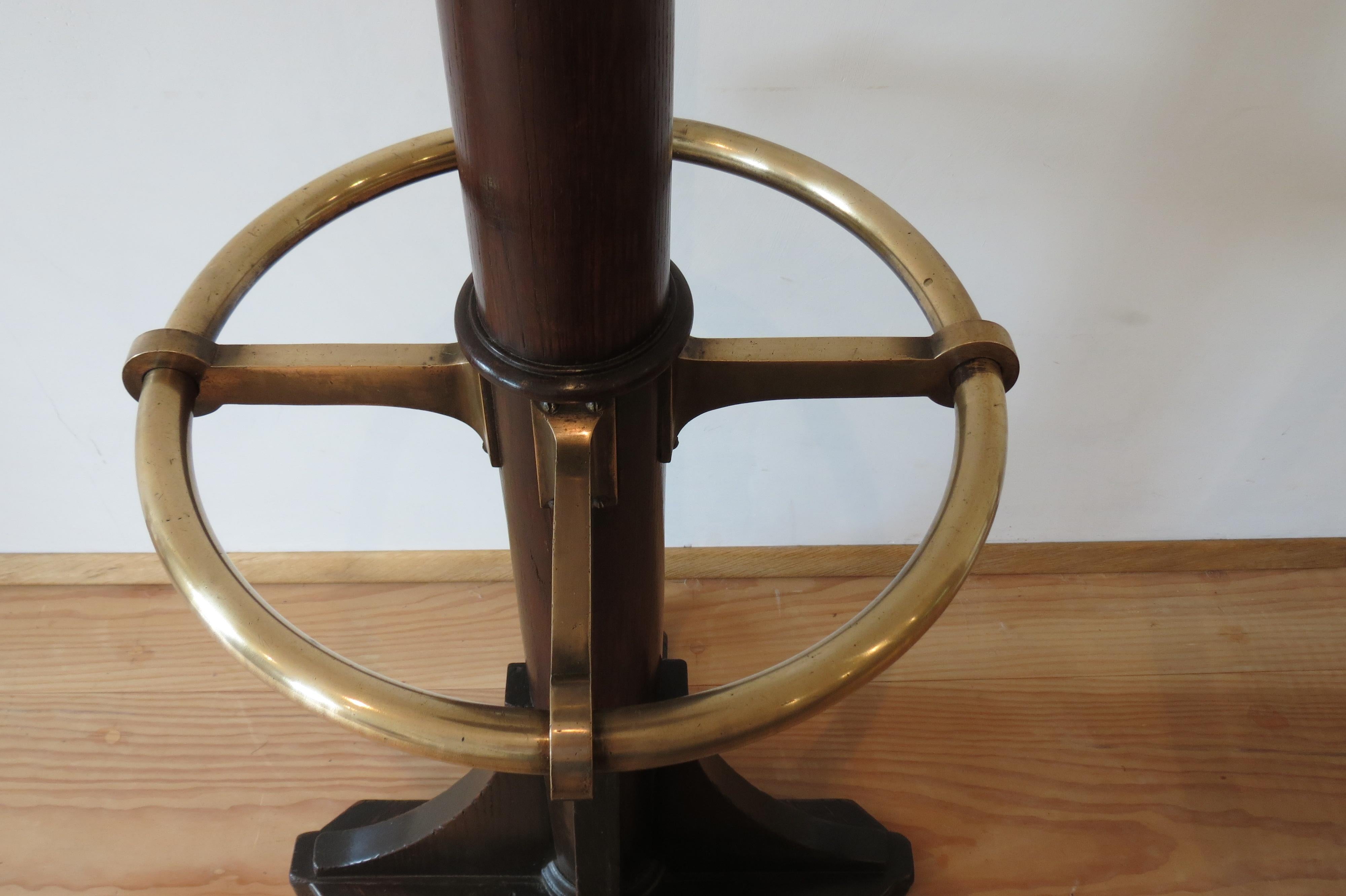 brass coat rack freestanding