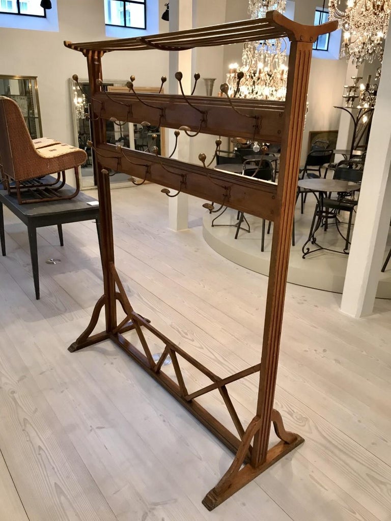 Antique Freestanding Wardrobe Stand / Clothes RackFrance at 1stDibs