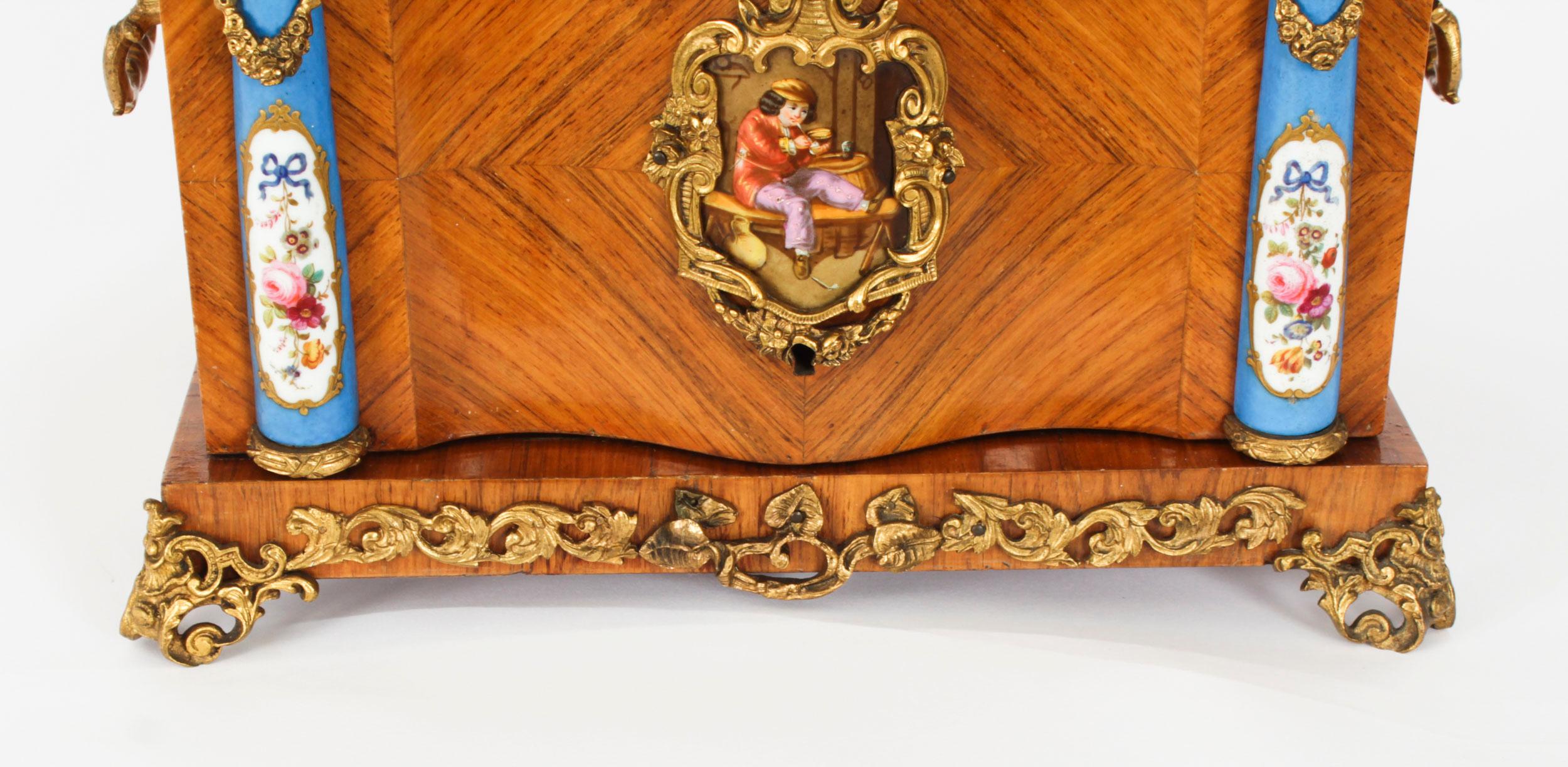 Antique Frenc Sevres and Ormolu Mounted Cigar Humidor c.1870 19th Century 8