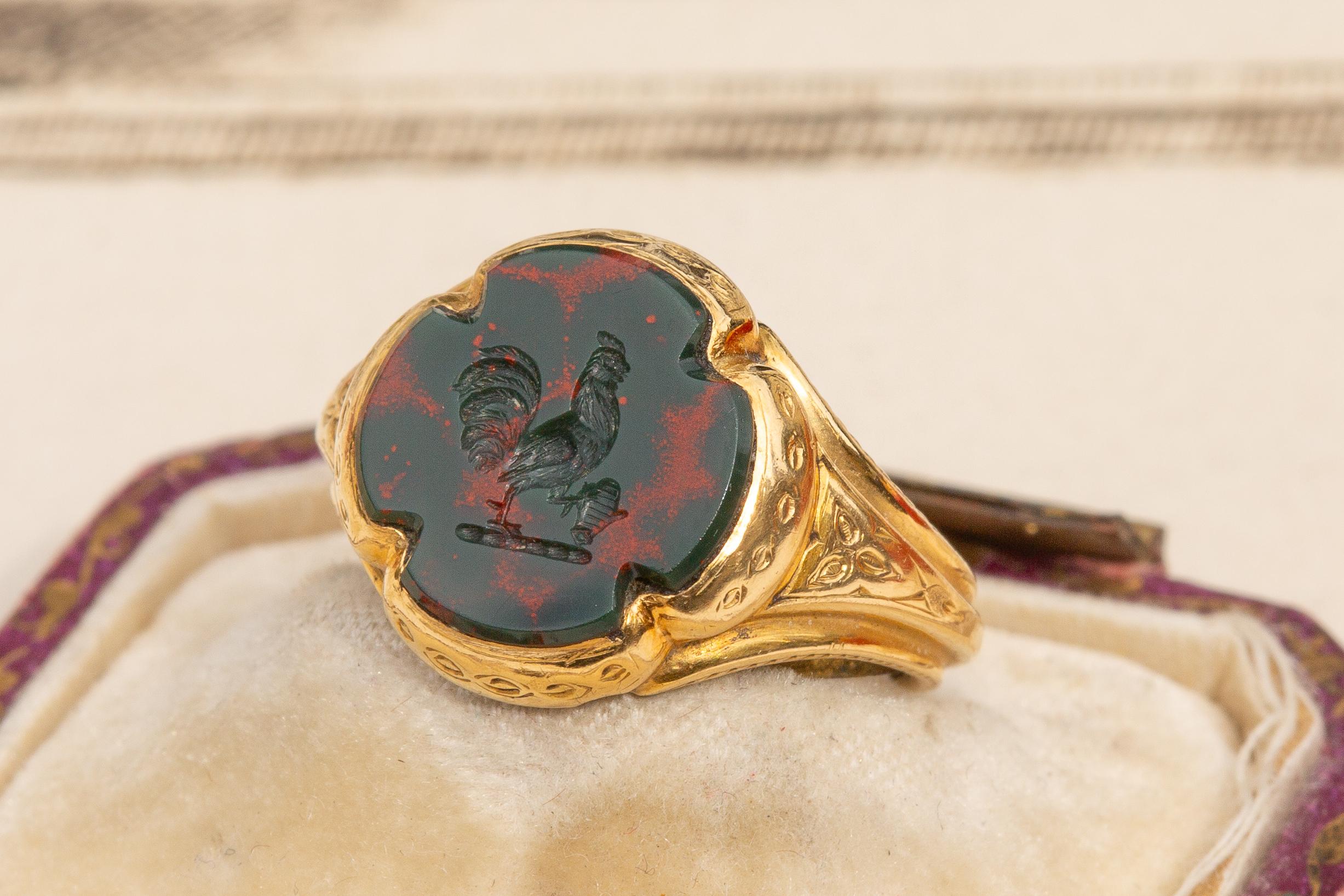 antique pinky ring