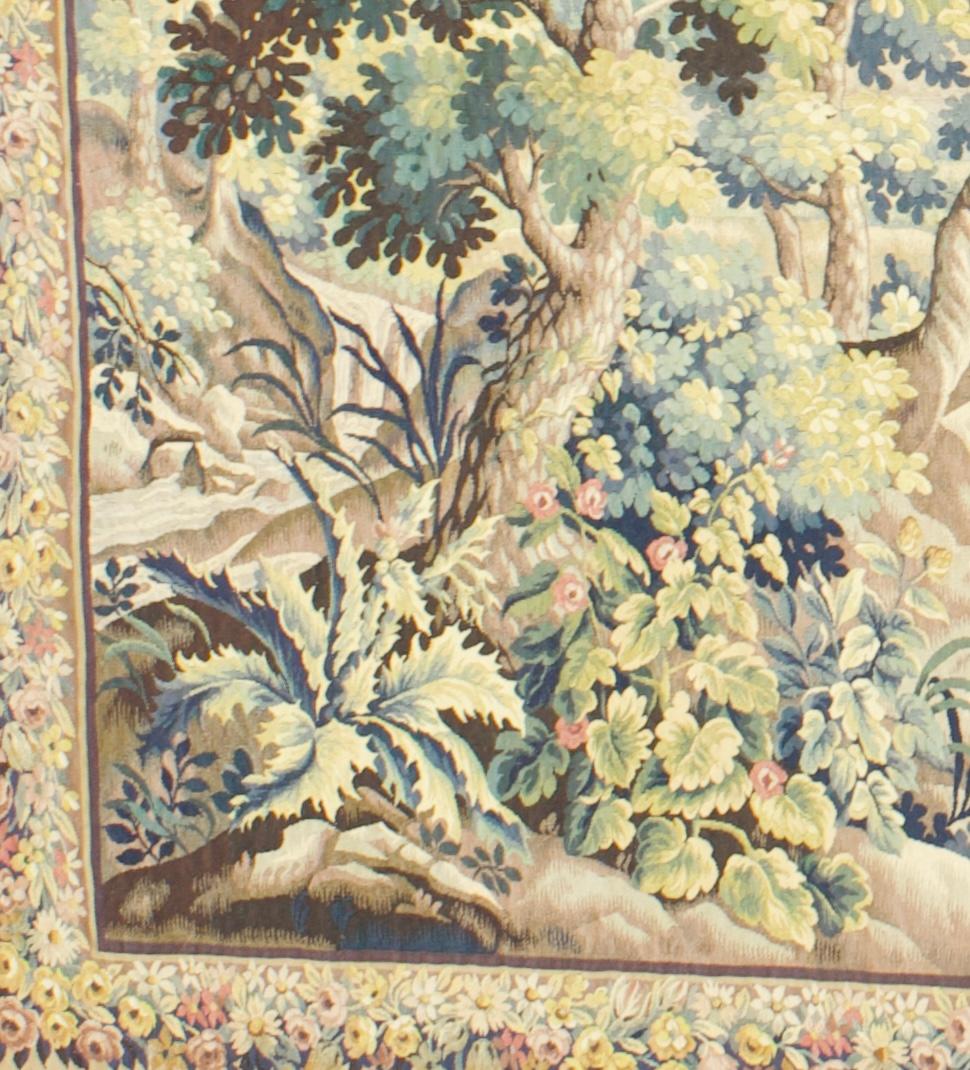 Antique French Tapiz del Siglo XVIII 6'7