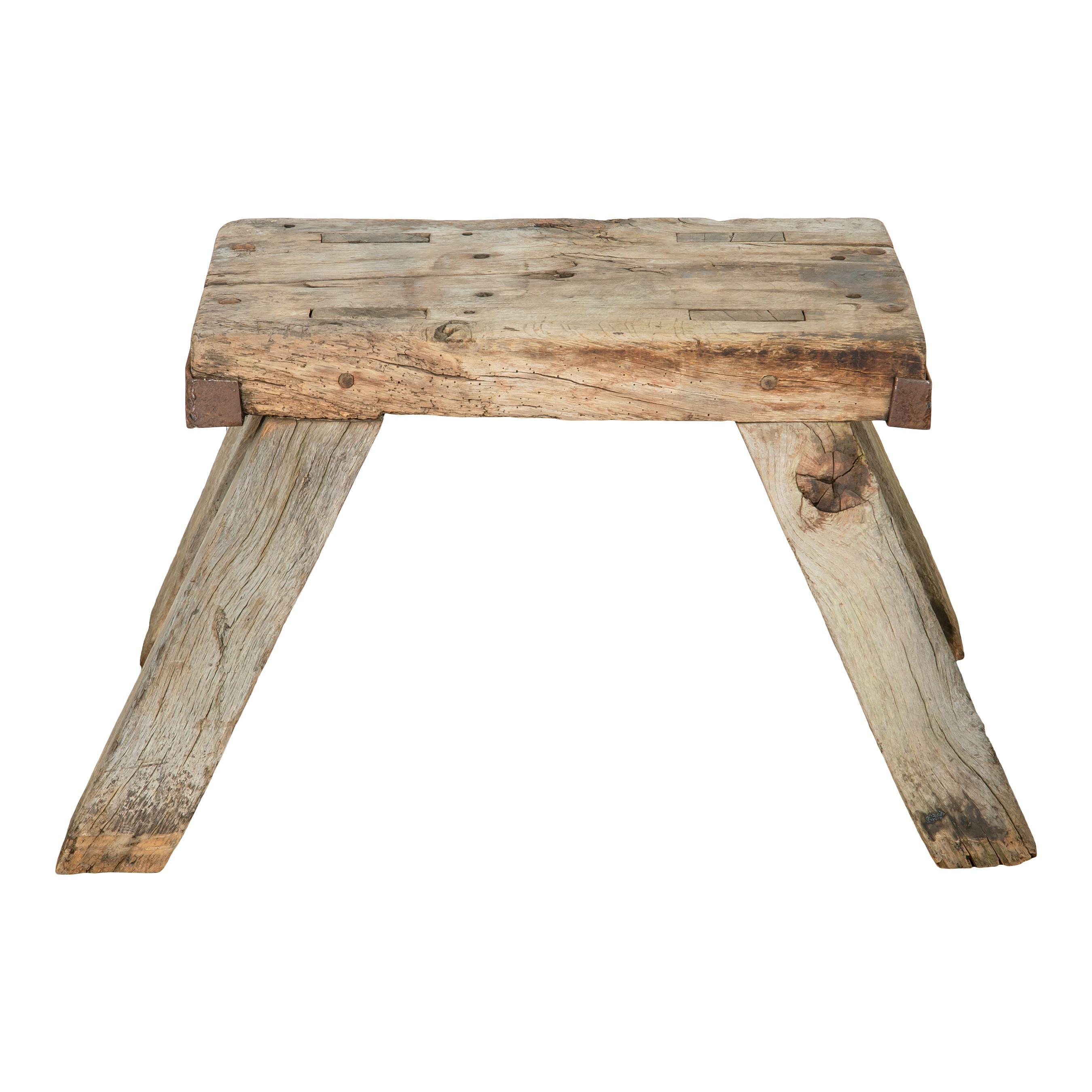 Antique French 1900's Mesa de trabajo con pedestal siglo XX en venta