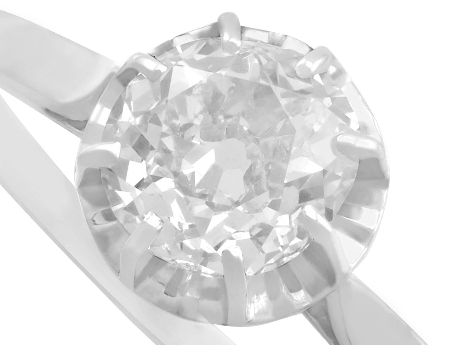 1.70 carat diamond ring