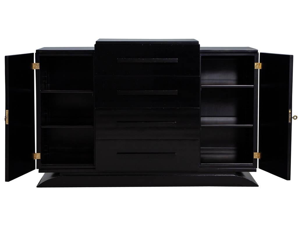 black french style sideboard