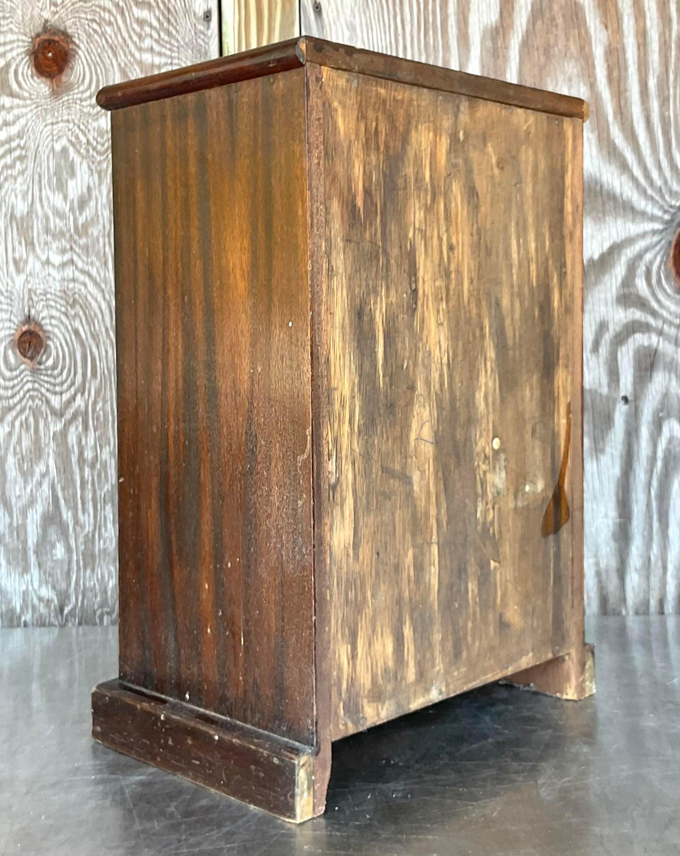 20th Century Antique French 19th Century Apothecary Cabinet For Sale
