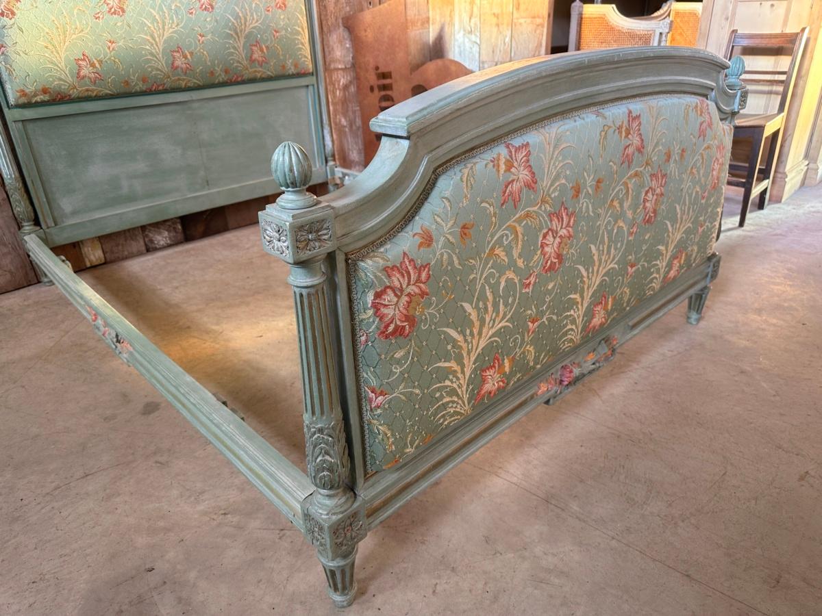 Antique French 19th Century Art Nouveau Turquoise Green French Louis Schmitt Dou For Sale 13