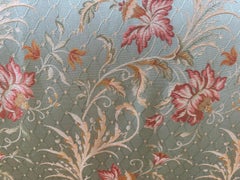 Antique French 19th Century Art Nouveau Turquoise Green French Louis Schmitt Dou