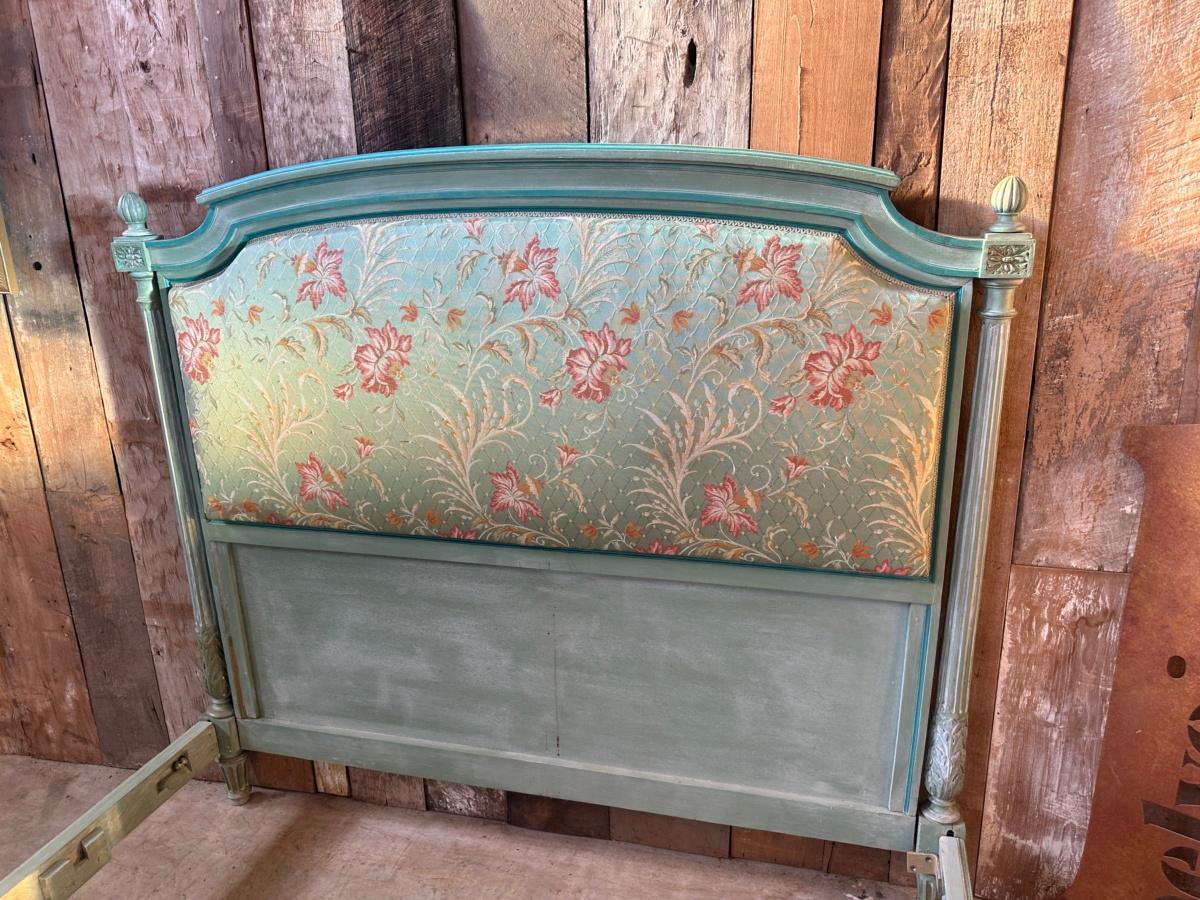Antique French 19th Century Art Nouveau Turquoise Green French Louis Schmitt Dou For Sale 1
