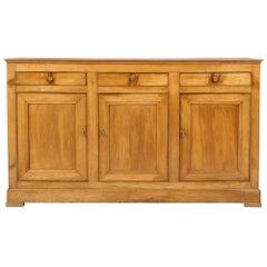 Antique French 19th Century Cherry Buffet