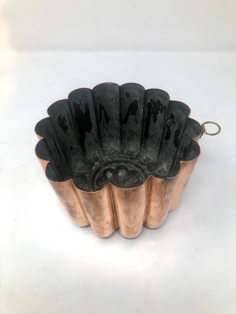 Antique French 19th Century Copper Mold For Sale 1
