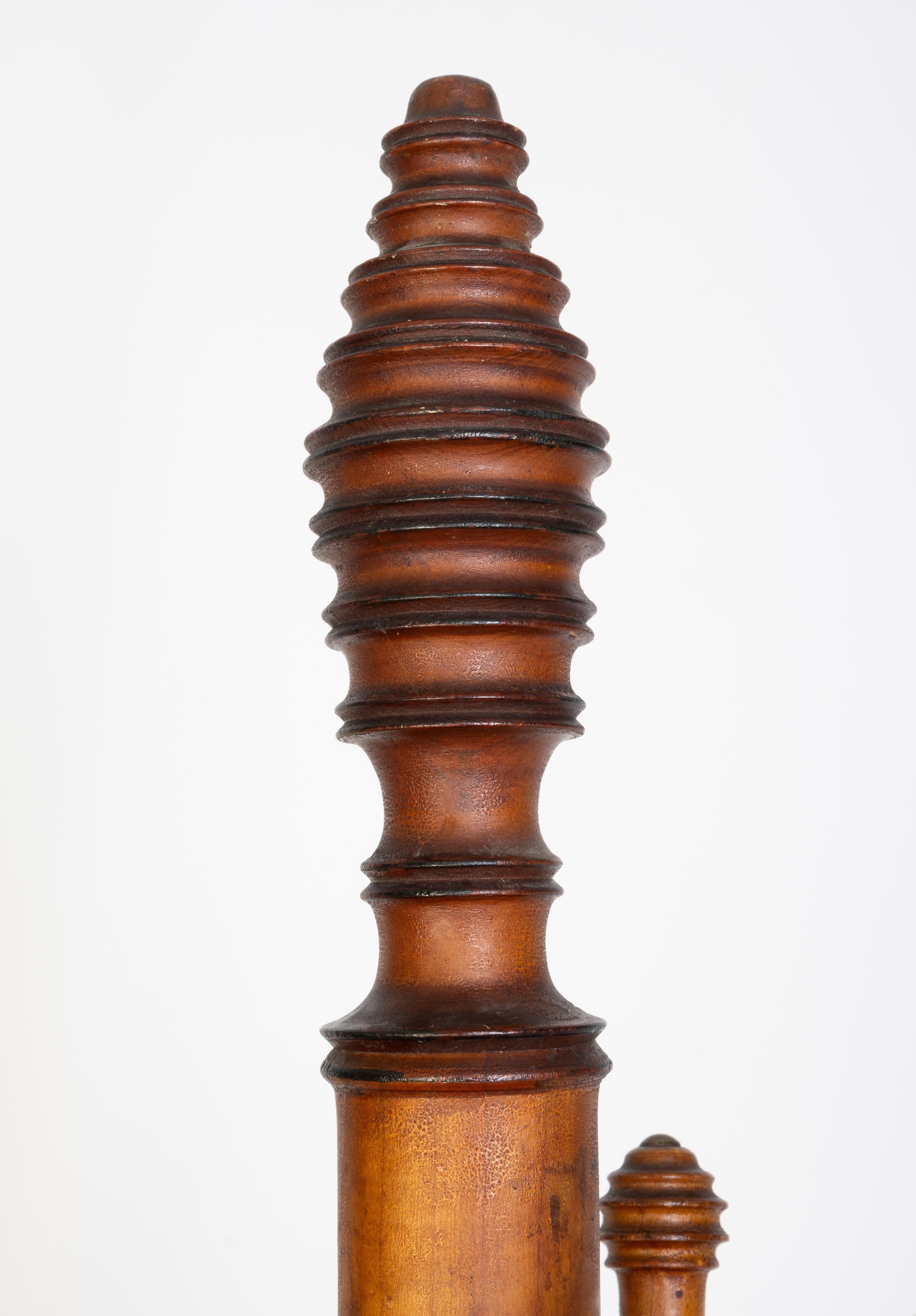 Antique French 19th Century Faux Bamboo Coat/Hat Stand C.1880 For Sale 1