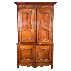 Antique French 19th Century Fruitwood Buffet