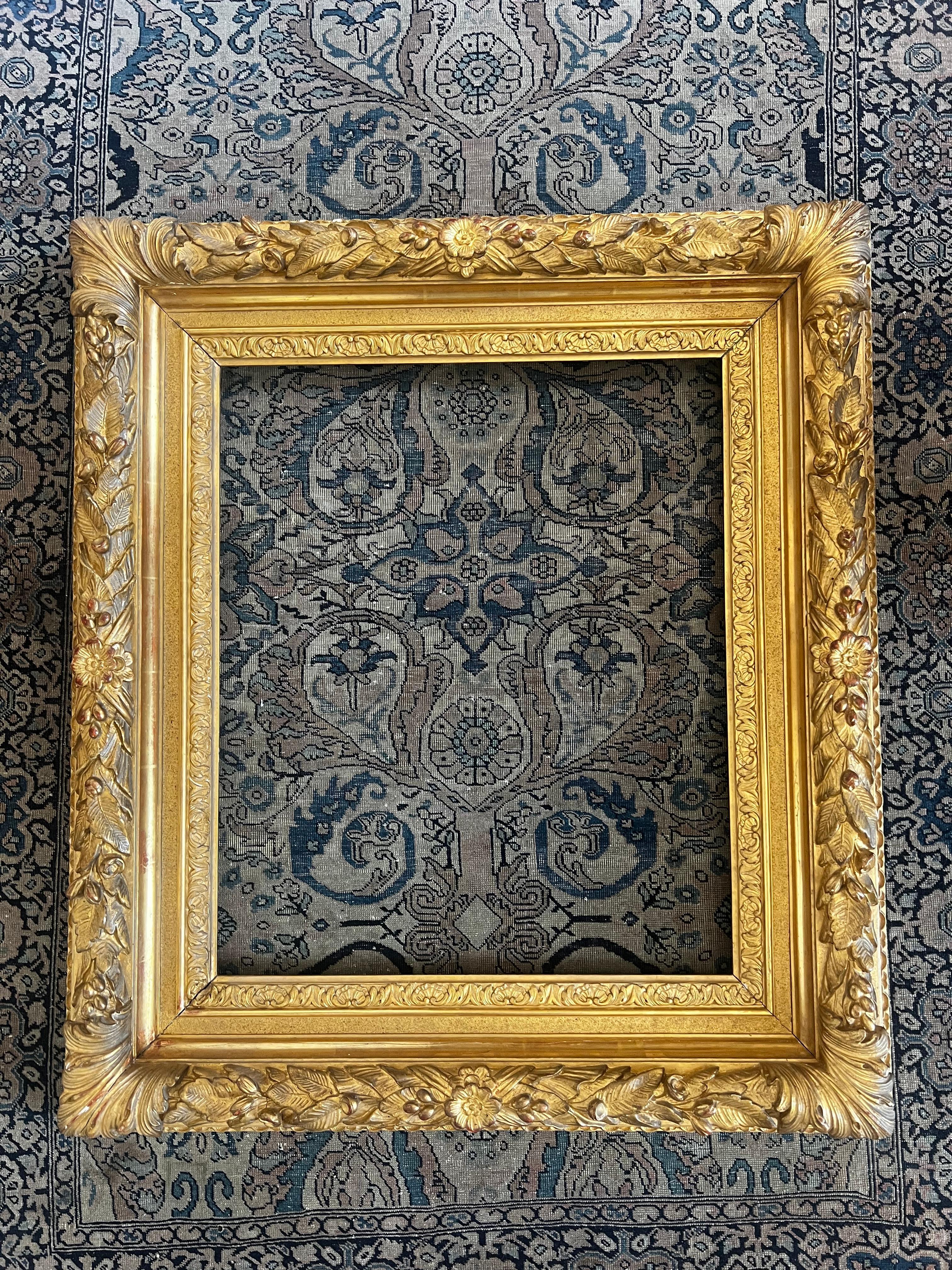antique gilded picture frames