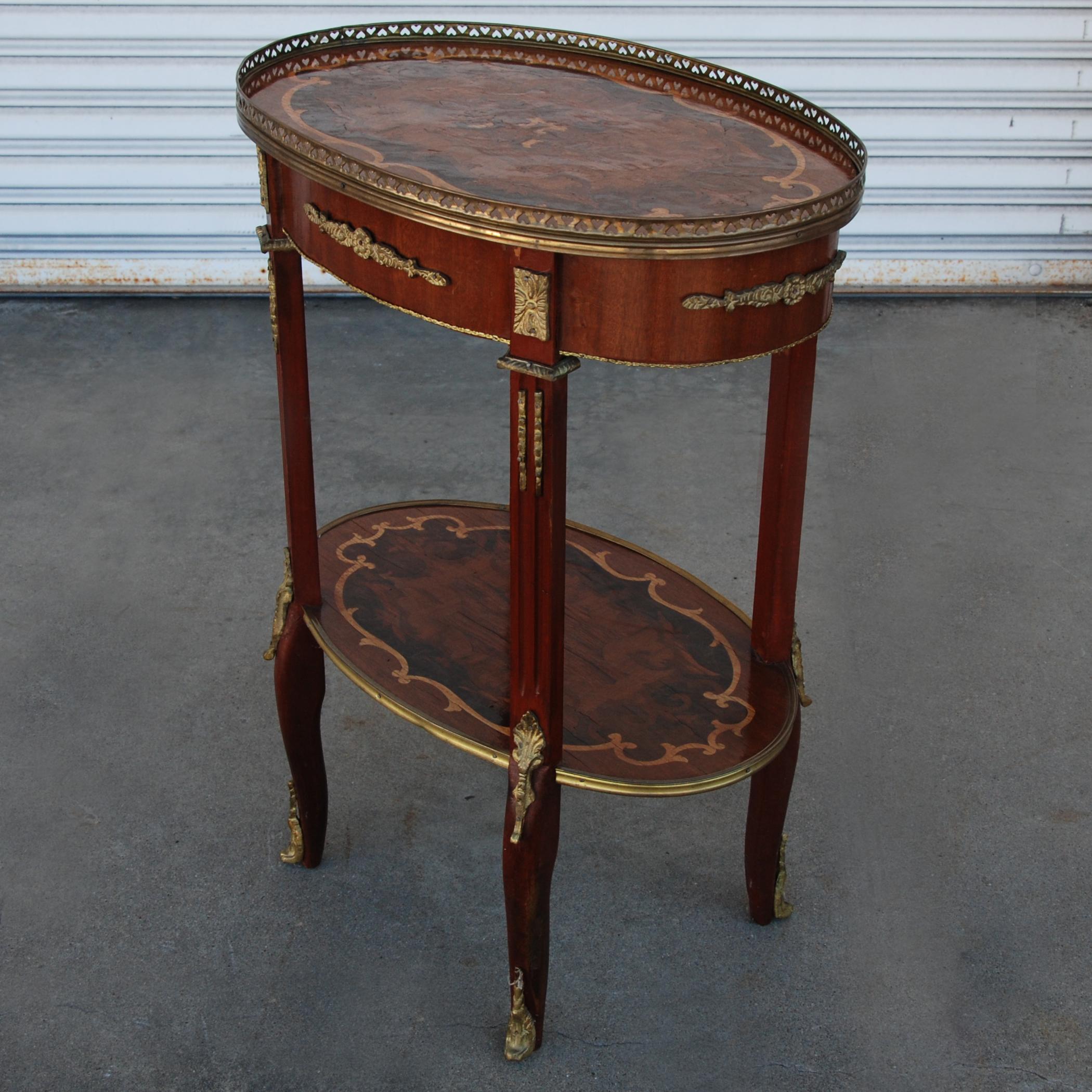 Antique French 19th Century Side Table   For Sale 2