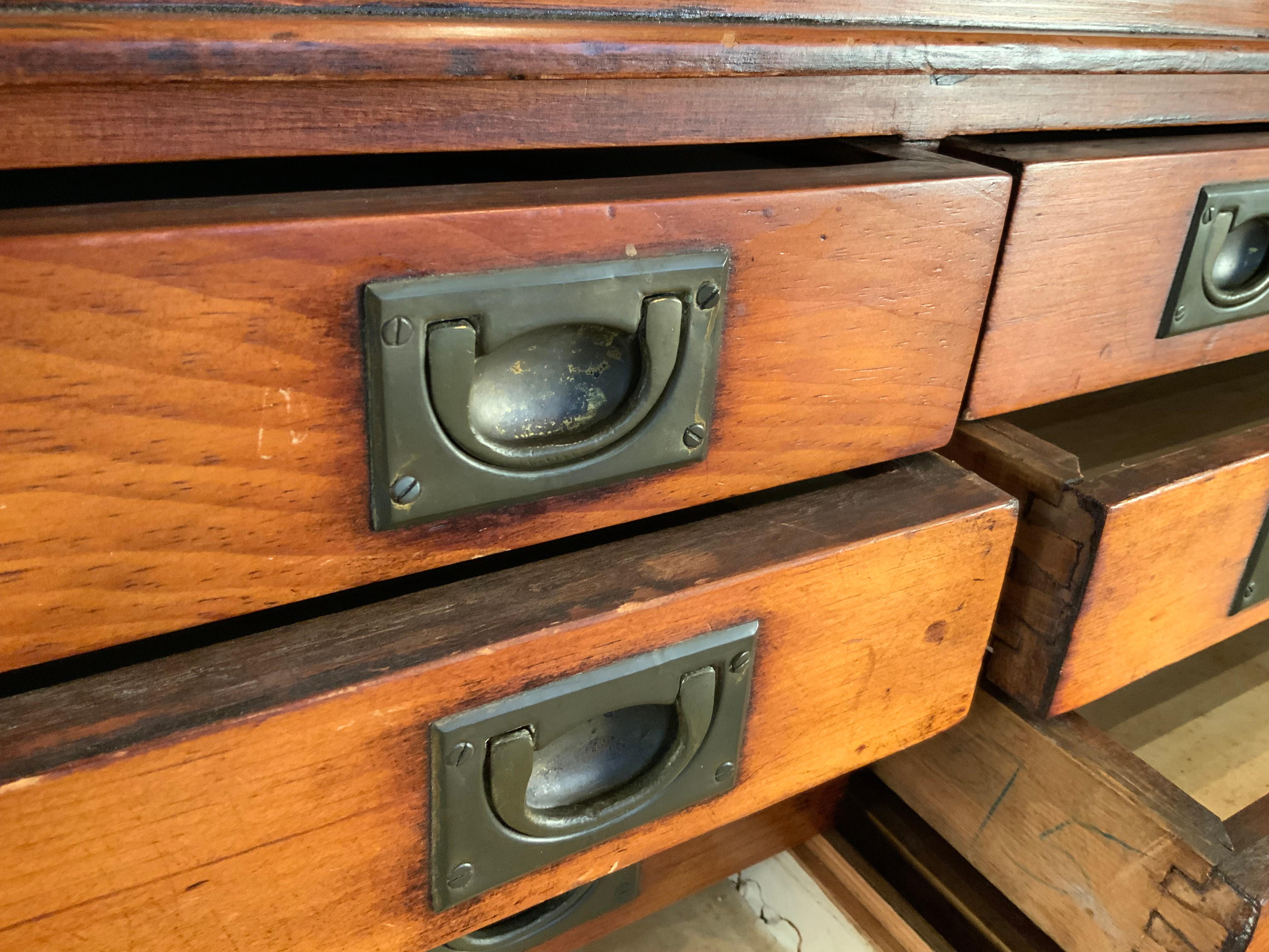 Antique French 19th Century Twenty-Four Drawer Specimen Chest 2