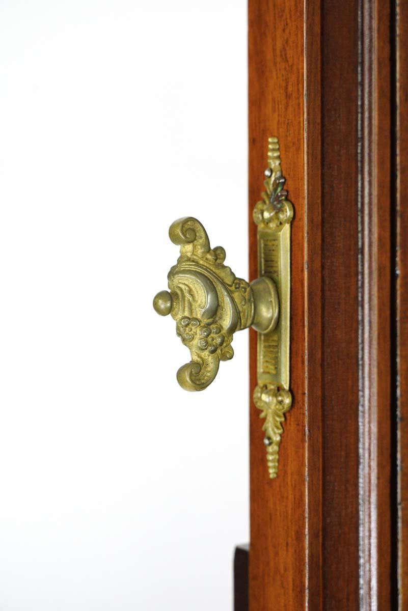 Antique French 6 Drawer Bedroom Dresser Mirror Adjustable For Sale 4