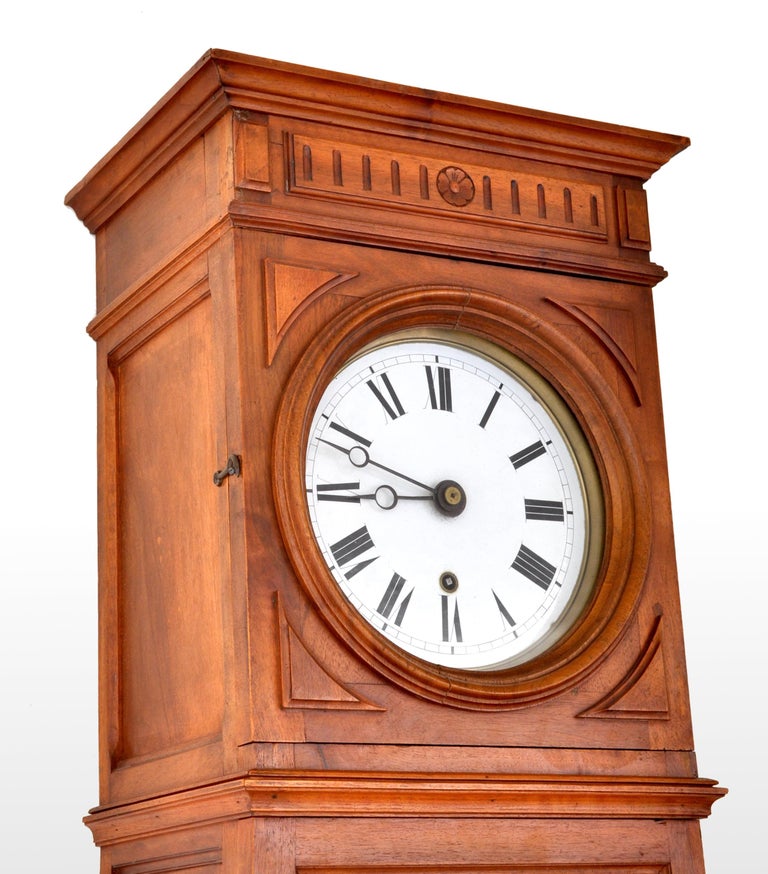 Antique French 8Day Longcase / Grandfather Comtoise Morbier Clock