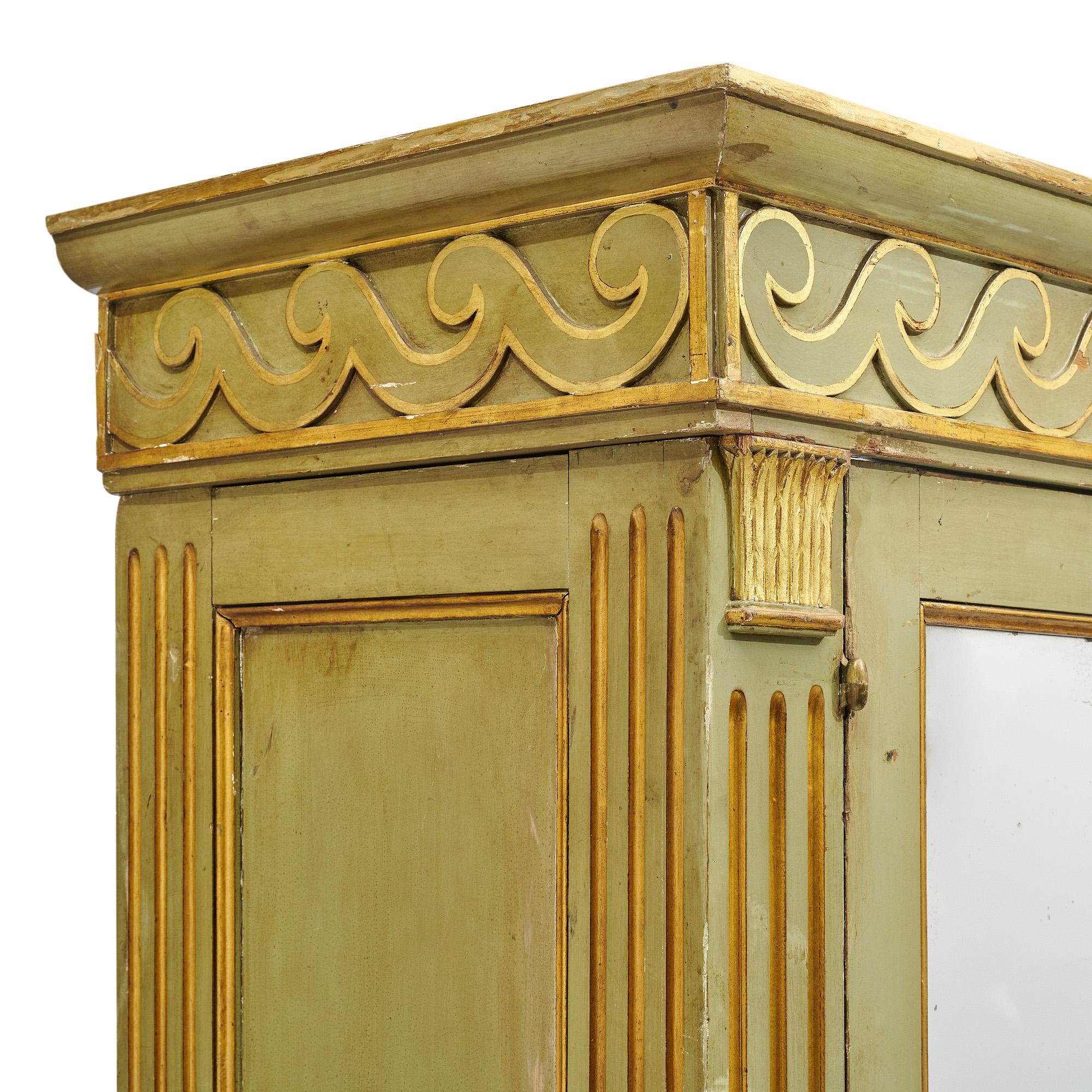 Antique French “à L’Etrusque” Bookcase For Sale 2