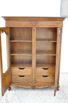 Antique French Adams Style Hand Painted Queen Anne One Drawer Center Table