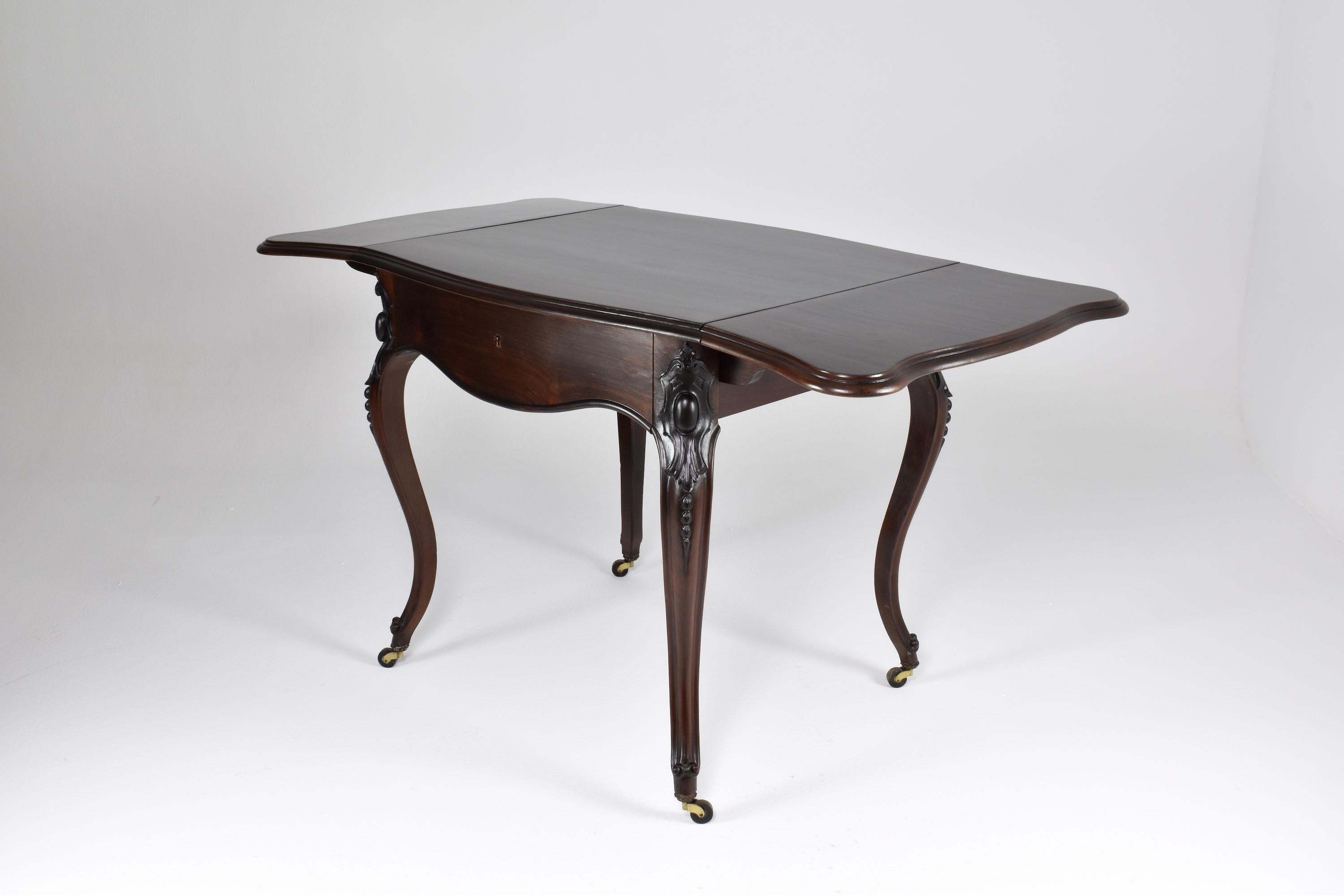 Antique French Adjustable St Louis XV Center Table In Good Condition For Sale In Paris, FR