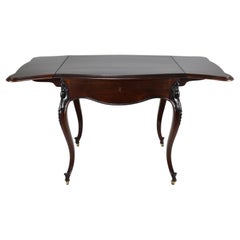 Antique French Adjustable St Louis XV Center Table