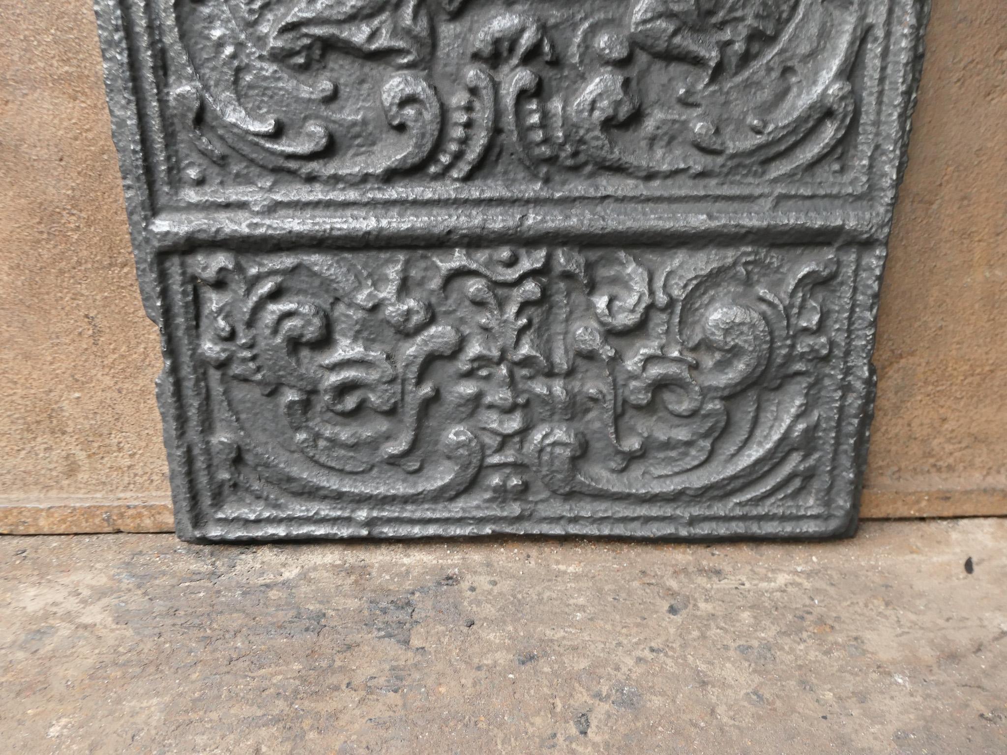 Antike französische „Adoration of the Magi“-Kaminsims / Backsplash, 18. Jahrhundert im Angebot 1