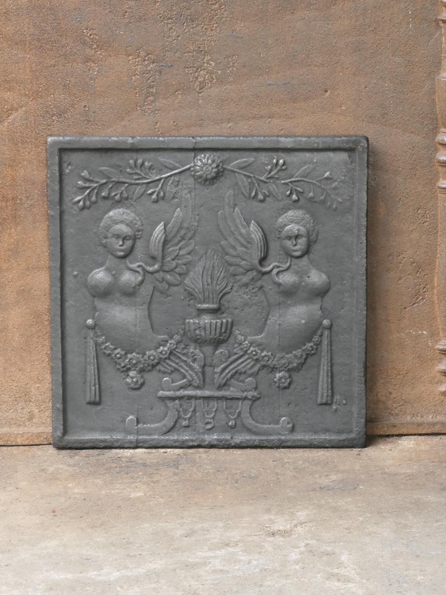 Antique French 'Alegoría del Amor' Chimenea / Repisa, Siglo XVIII-XIX Neoclásico en venta