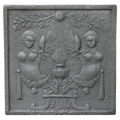 Antique French 'Alegoría del Amor' Chimenea / Repisa, Siglo XVIII-XIX